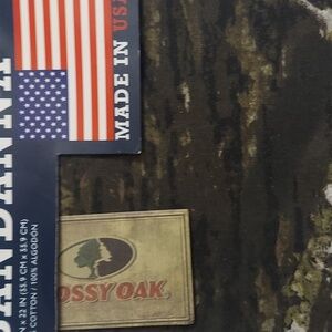 Hav-A-Hank bandana in a Mossy Oak camouflage pattern